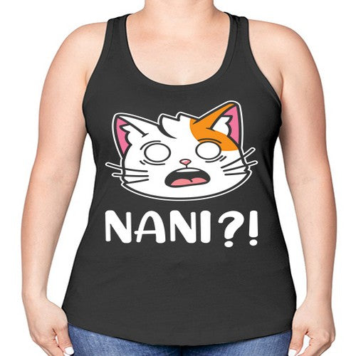 nani271# - anime -Racerback Tank
