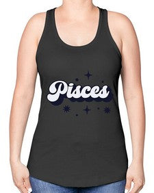 pisces 354# - pisces -Racerback Tank
