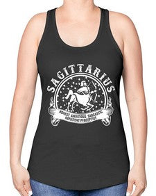 sagittarius 34# - sagittarius -Racerback Tank