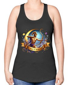 sagittarius 398# - sagittarius -Racerback Tank