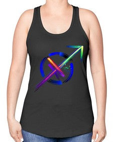 sagittarius 402# - sagittarius -Racerback Tank