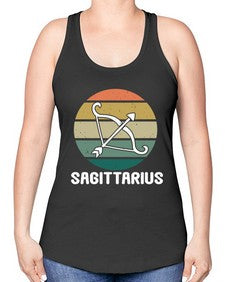 sagittarius 424# - sagittarius -Racerback Tank