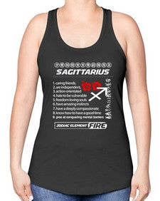 sagittarius 425# - sagittarius -Racerback Tank