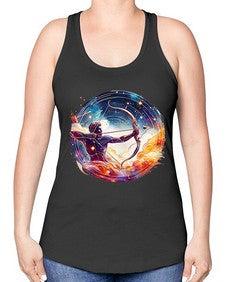 sagittarius 428# - sagittarius -Racerback Tank