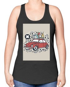 school tour 800# - general school -Racerback Tank