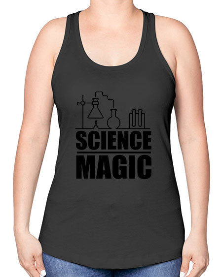 science magic 71# - general science -Racerback Tank