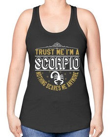 scorpio 458# - scorpio -Racerback Tank
