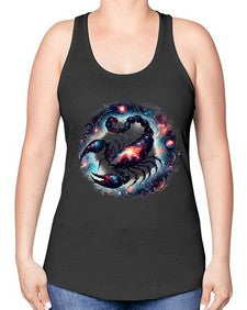 scorpio 462# - scorpio -Racerback Tank