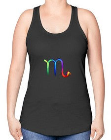 scorpio n 464# - scorpio -Racerback Tank
