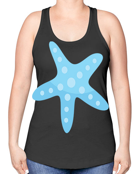 starfish 2# - shark-fish -Racerback Tank