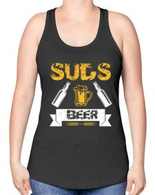 suds beer 1588# - beer -Racerback Tank