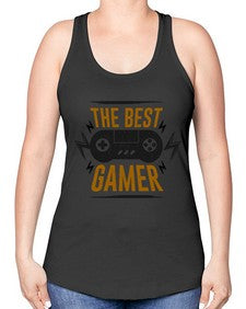 the best 154# - video games -Racerback Tank