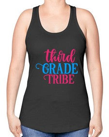 third grade tribe 978# - third grade -Racerback Tank