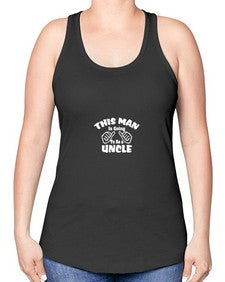this man is going to be a unclej 638# - uncle -Racerback Tank