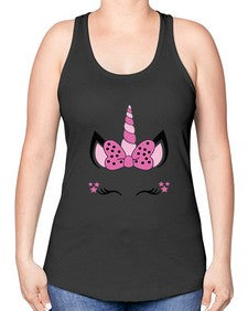 unicorn style 498# - unicorn -Racerback Tank