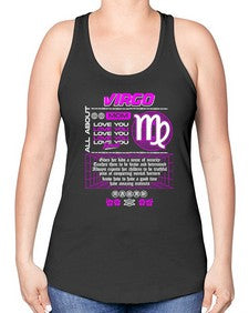virgo 544# - virgo -Racerback Tank