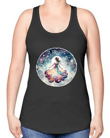 virgo 555# - virgo -Racerback Tank