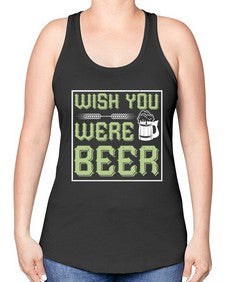wish you were beer 1783# - beer -Racerback Tank