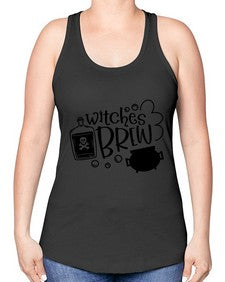 witches brew 8# - witch -Racerback Tank