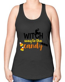 witchwaycandy 4# - witch -Racerback Tank