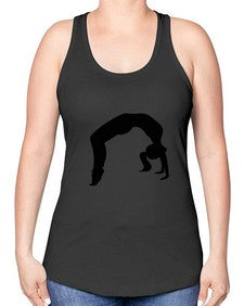 yoga pose  636# - yoga -Racerback Tank