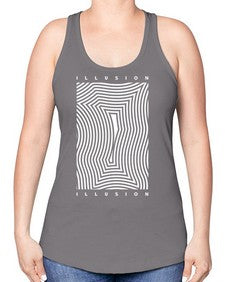 Abstract Shape 207# - art pop art -Racerback Tank