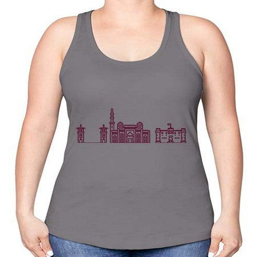 Alexandria 303# - cities -Racerback Tank