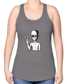 Alien 59# - ufo -Racerback Tank