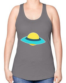Alien 60# - ufo -Racerback Tank
