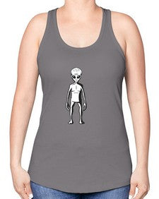 Alien 64# - ufo -Racerback Tank