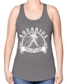 Aquarius 43# - aquarius -Racerback Tank