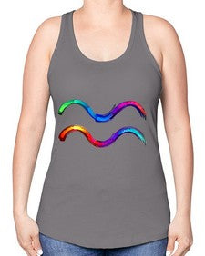 Aquarius 69# - aquarius -Racerback Tank