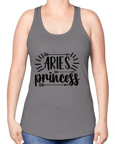 Aries princess 115# - aries -Racerback Tank