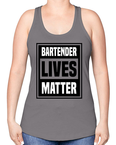 BARTENDER Style 55# - bartender -Racerback Tank