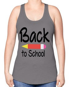 Back to School 5# - general school -Racerback Tank