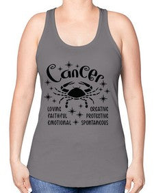 Cancer 144# - cancer -Racerback Tank