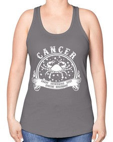 Cancer 14# - cancer -Racerback Tank