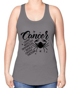 Cancer 151# - cancer -Racerback Tank