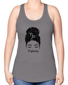 Capricorn Woman - capricorn -Racerback Tank