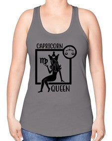 Capricorn queen 194# - capricorn -Racerback Tank