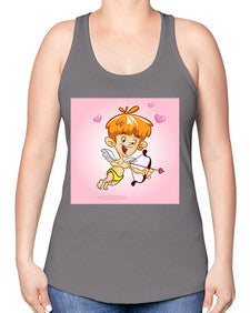 Cupid 80# - cartoon general -Racerback Tank