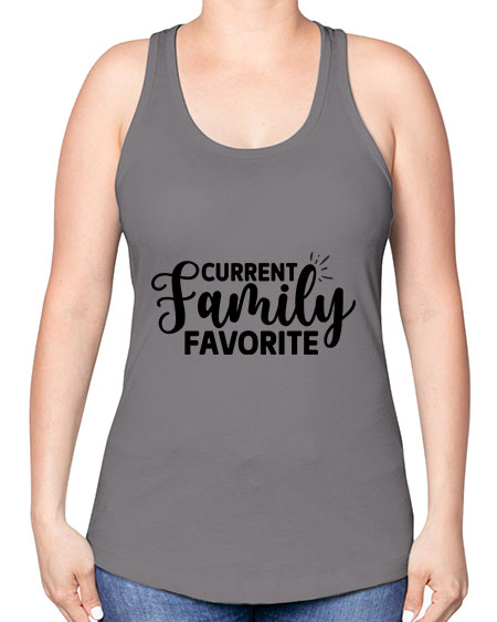 Current Family Favorite 293# - kids -Racerback Tank