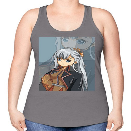 Cute princess game 65# - anime -Racerback Tank