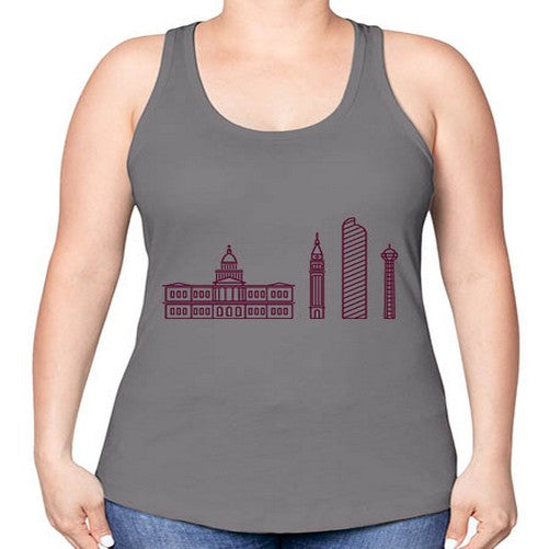 Denver 660# - cities -Racerback Tank