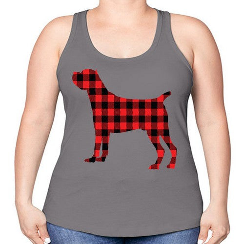 Dog Style 104# - dogs -Racerback Tank