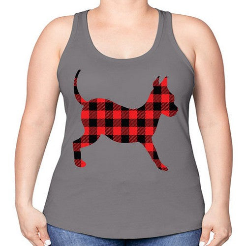 Dog Style 107# - dogs -Racerback Tank
