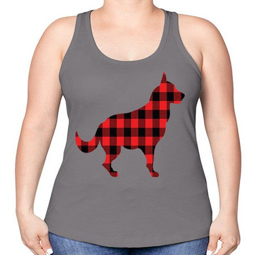 Dog Style 120# - dogs -Racerback Tank