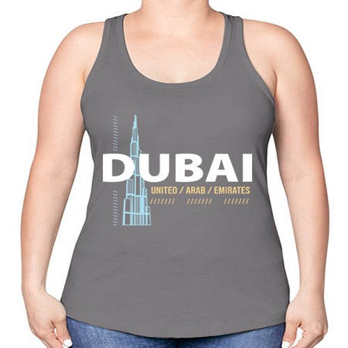 Dubai 687# - cities -Racerback Tank