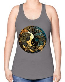 Gemini 216# - gemini -Racerback Tank