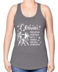 Gemini 221# - gemini -Racerback Tank